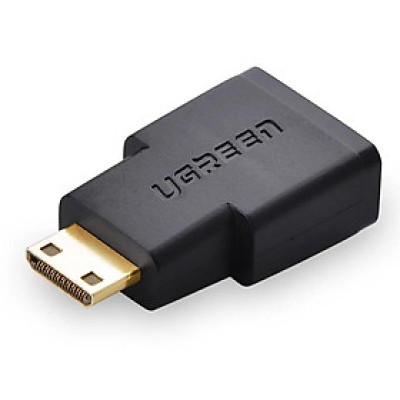 Ugreen UG2010120101TK Màu Đen Đầu chuyển đổi Mini HDMI sang HDMI - HÀNG CHÍNH HÃNG