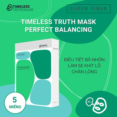 Mặt nạ Lụa Peptide se khít lỗ chân lông Timeless Truth Mask (Hộp 5 tấm x 30ml)