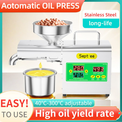 Máy ép dầu ăn thực vật chuyên dụng, dùng trong gia đình. Thương hiệu Mỹ cao cấp Septree - X3S. HÀNG CHÍNH HÃNG