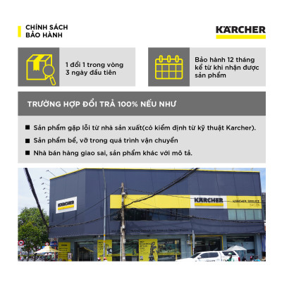 Máy hút bụi khô công nghiệp Karcher T 14/1 Classic - Hàng chính hãng