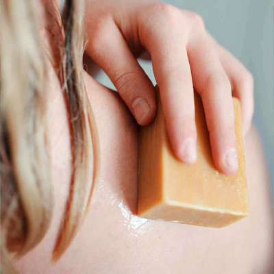 Sáp Tắm Hương Quýt Handmade Soap Vanilla Tangerine Scentuals