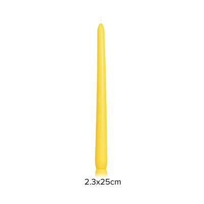Hộp 6 Nến Thơm Taper Eden Candle FTRAMART EDC2331 (25cm) - Vàng