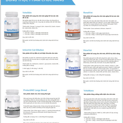 [Hộp 45 viên] Sản phẩm bổ sung cho chó mèo hỗ trợ chức năng mắt & tăng cường miễn dịch View Vet