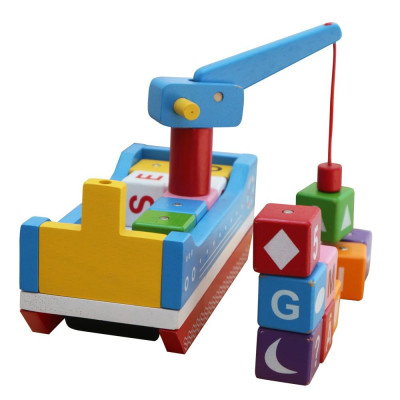 Đồ chơi gỗ: Thuyền tri thức - Phát triển trí tuệ và trí tưởng tượng - Winwintoys 60572