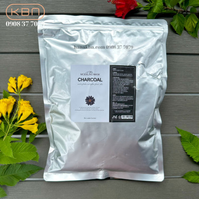 Bột Mặt Nạ Dẻo Than Hoạt Tính Sạch Lỗ Chân Lông Bã Nhờn ADEL Hàn Quốc 1kg
