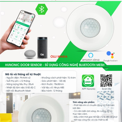 Bộ Cảm Biến Chuyển Động Hunonic Pir Sensor