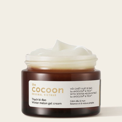 Thạch bí đao Cocoon 30ml giảm dầu và mụn thuần chay