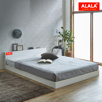 Giường ngủ ALALA41 cao cấp/ Miễn phí vận chuyển và lắp đặt/ Đổi trả 30 ngày/ Sản phẩm được bảo hành 5 năm từ thương hiệu ALALA/ Chịu lực 700kg