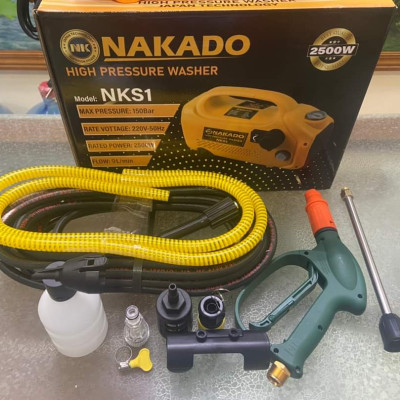 Máy rửa xe áp lực cao NAKADO S1 - Công suất 2500W - JAPAN Technology