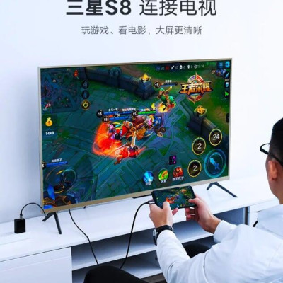 Ugreen UG50544CM183TK 1.5M màu Xám Cáp chuyển đổi TYPE C sang HDMI dương + hỗ trợ cổng USB cấp nguồn - HÀNG CHÍNH HÃNG