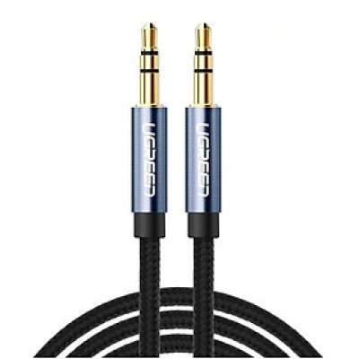 Ugreen UG10684AV112TK 0.5M màu Xanh Cáp âm thanh 2 đầu 3.5mm dương - HÀNG CHÍNH HÃNG