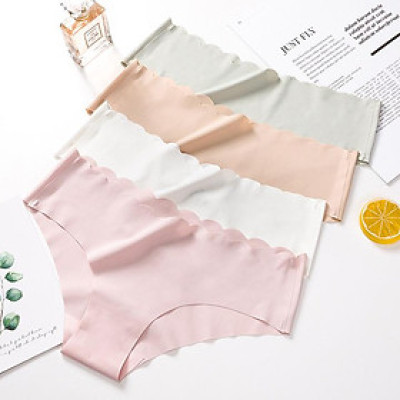 Combo 10 Quần Lót Nữ Vải Su Lượn Lưng Siêu Xịn Mềm Mịn 1033 - Giao Nhiều Màu, Chất Vải Trơn, Mát Lạnh, Ôm Sát Cơ Thể, Phù Hợp Với Nhiều Loại Trang Phục. 