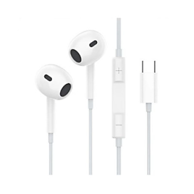 Tai nghe có dây Pisen SW-TC01 cổng Type-C màu trắng - Hàng chính hãng