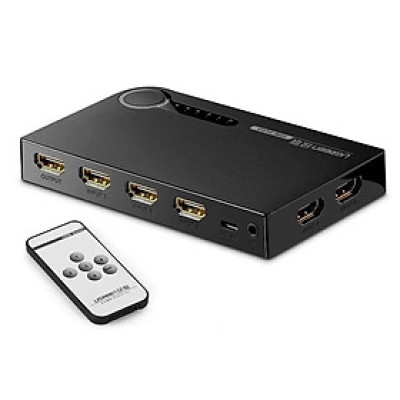 Ugreen UG4020540205TK Màu Đen Bộ gộp HDMI 5 vào 1 HDMI chuẩn 4.1 - HÀNG CHÍNH HÃNG