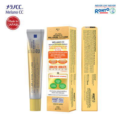 Tinh chất vitamin C dưỡng trắng, mờ thâm cao cấp Melano CC Premium Whitening Essence 20ml