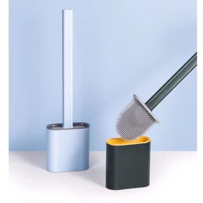 Cọ Vệ Sinh Toilet Bằng Silicon Siêu Sạch Kèm Hộp Đựng