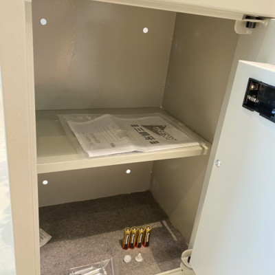 Két sắt điện tử Treny 50EA-DS 17kg có khe phía trước - 3 răng - màu kem