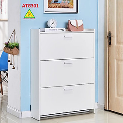 Tủ giày thông minh cánh lật, tủ giày bằng gỗ MDF ATG301