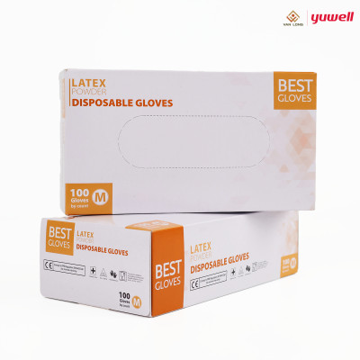 Găng tay y tế có bột Best Gloves (Găng tay thăm khám) hộp 100 chiếc