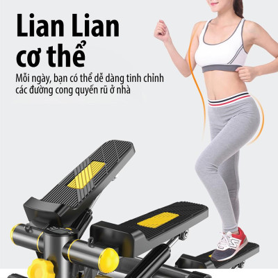 Máy chạy bộ tại chỗ Mini Stepper BG Máy Chạy Bộ Điện Gia Đình Nhỏ Gọn Màn Hình Điện Tử (hàng nhập khẩu)