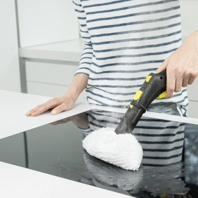 Combo Máy làm sạch bằng hơi nước Karcher SC 3 EasyFix và thanh giặt hơi nước