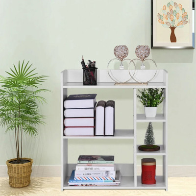 Giá sách gỗ công nghiệp kích thước nhỏ tiện lợi SMLIFE Biggu