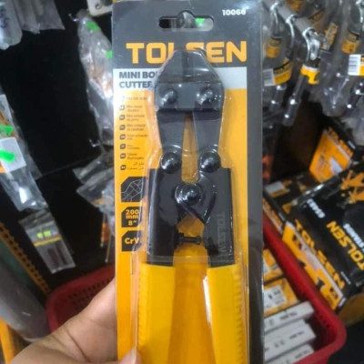 KÉO CẮT SẮT MINI 8 INCH/200MM TOLSEN 10066 - HÀNG CHÍNH HÃNG
