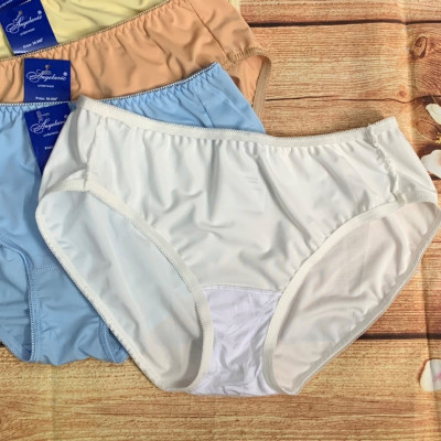 Combo 5 Quần Lót Nữ Thun Lạnh Trơn Big Size Angelavic 205 – Siêu Mát, Siêu Ôm, Siêu Tiện Lợi