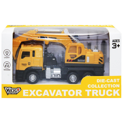 Đồ Chơi Mô Hình Xe Tải Xúc Đất Có Đèn Và Âm Thanh - Vecto VT32K