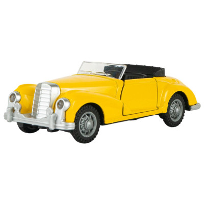 Đồ Chơi Mô Hình Xe MB Cổ Điển Chạy Trớn - Toys&Joys 13223 - Màu Vàng