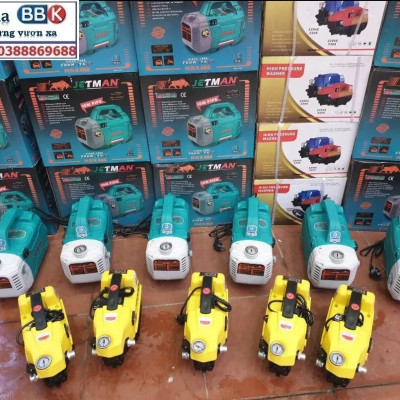 MÁY RỬA XE CAO CẤP JETMAN CHÍNH HÃNG, 100% DÂY ĐỒNG, BẢO HÀNH 1 NĂM
