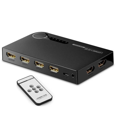 Ugreen UG4020540205TK Màu Đen Bộ gộp HDMI 5 vào 1 HDMI chuẩn 4.1 - HÀNG CHÍNH HÃNG