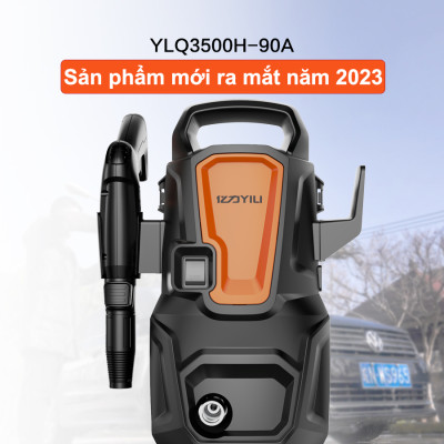 Máy rửa xe cao áp ABG yili YLW3500H-90A rửa xe áp lực cao công suất 1300W dạng đứng hiện đại 2023, chống nước, chống điện giật, máy rửa xe gia đình, công nghiệp, thiết kế nhỏ gọn - Hàng chính hãng