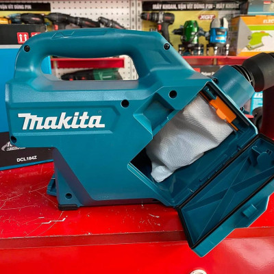 MÁY HÚT BỤI DÙNG PIN (18V) 5.4 KPA MAKITA DCL184Z (KHÔNG KÈM PIN VÀ ĐẾ SẠC) - HÀNG CHÍNH HÃNG