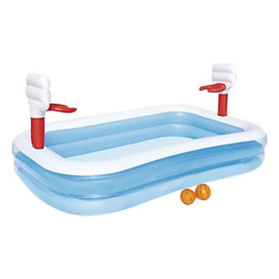 Bể Phao 2in1 Ném Bóng Rổ Bestway 54122 (251 x 168 x 102 cm)