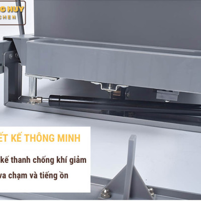 Thùng rác âm tủ bếp nhấn mở tự động cam kết chính hãng Grob