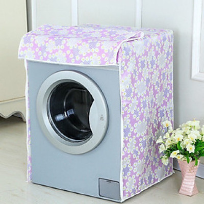 Áo trùm máy giặt cửa ngang (trước) cho máy từ 6 - 8 kg ,vải dù siêu bền tiện lợi , chống thấm nước , bảo vệ máy giặt dưới mọi thời tiết giao màu ngẫu nhiên