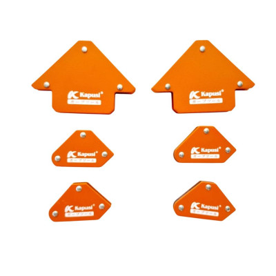 Bộ 6 ke góc nam châm kapusi 2 ke góc 25LBS và 4 ke góc mini 10LBS