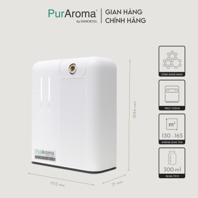 Máy Khuếch Tán Công Nghiệp PurAroma WPA 166G - Công Nghệ Nano Khuếch Tán Siêu Âm