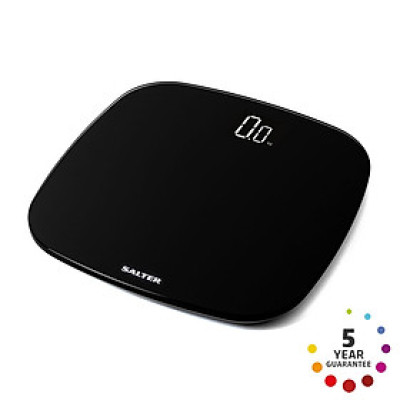 Cân Sức khỏe Salter 9221 BK3R, Pin Sạc Saler UK 