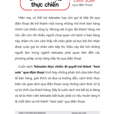 Kt* Telesale thực chiến - Bí quyết trở thành bestsale qua điện thoại