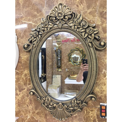 GƯƠNG ĐÚC VUA CHÚA ĐỒNG TÂN CỔ ĐIỂN 80x63 cm, dòng độc đảng cấp nhất thị trường