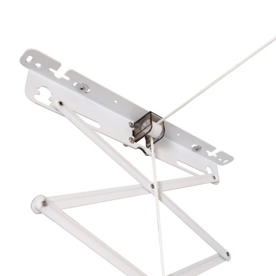 Giàn phơi quần áo treo trần Wellex Hàn Quốc RG4180-O đủ phụ kiện (4 kẹp)