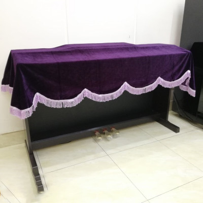 Khăn nhung phủ đàn piano điện cao cấp chống bụi chống xước sang trọng dành cho đàn piano điện
