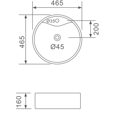 CHẬU LAVABO SỨ NGA CAO CẤP GAPPO GT107