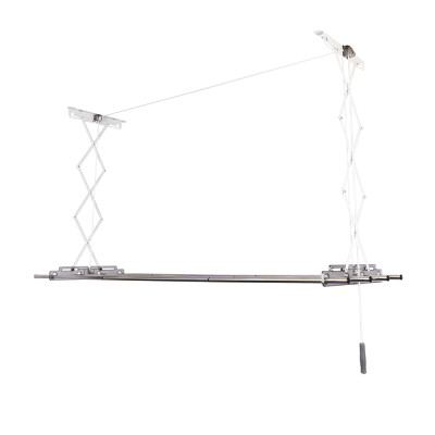 Giàn phơi quần áo treo trần Wellex Hàn Quốc RG4180-O đủ phụ kiện (4 kẹp)