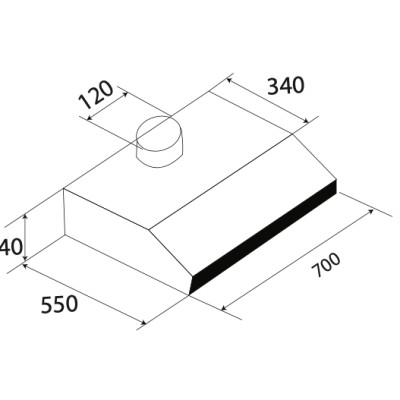 Máy Hút Mùi Cổ Điển KAFF KF-703B - Hàng Chính Hãng