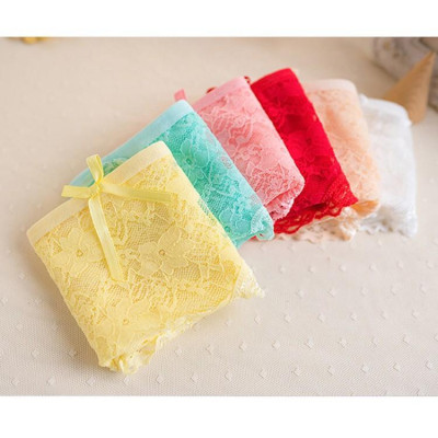 Quần Lót Nữ Lưới Kết Hợp Ren Thoáng Khí Sexy Trong Suốt (WL51)