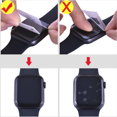 Miếng Dán PPF Dẻo Chống Trầy Xước, Bảo Vệ Màn Hình Toàn Diện Cho Đồng Hồ Thông Minh Apple Watch – Hàng Chính Hãng