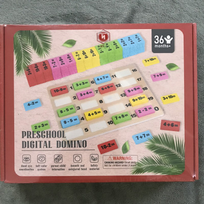 Đồ Chơi Trí Tuệ Cho Bé, Domino Toán Học 110 Quân, Đồ Chơi Giáo Dục, Giúp Con Vừa Chơi Domino Vừa Học Toán